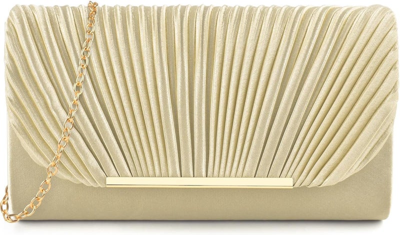 TINDTOP Clutch Purses for Women Evening Handbags for Formal Wedding Party Cocktail Prom Crossbody Shoulder Envelope Bag - Image 1